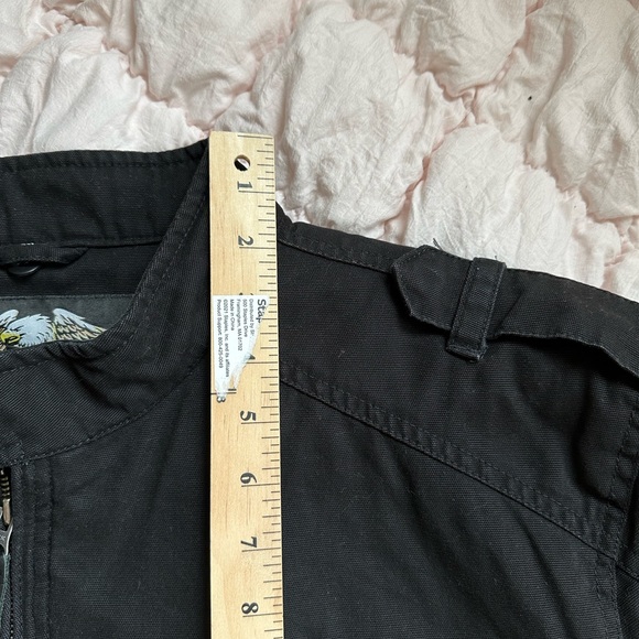 Harley-Davidson Circle Skull Jacket Men’s 2XL Black - Picture 7 of 8